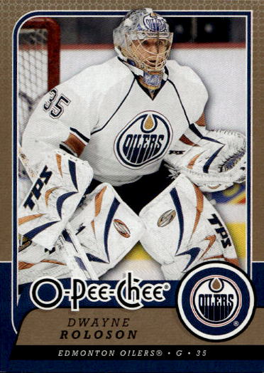 DWAYNE ROLOSON 08-09 UD O-Pee-Chee OPC