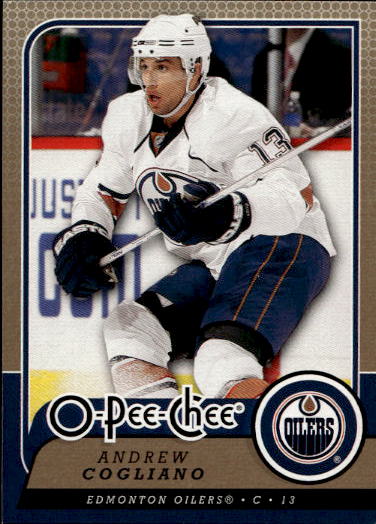 ANDREW COGLIANO 08-09 UD O-Pee-Chee OPC (lehce světlé růžky)