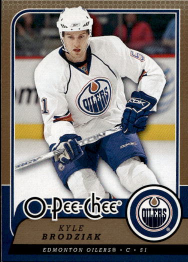KYLE BRODZIAK 08-09 UD O-Pee-Chee OPC