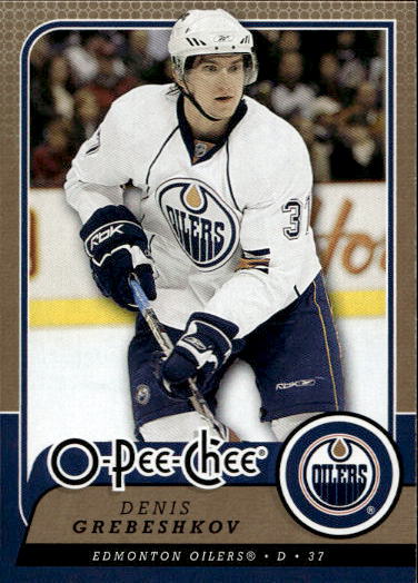 DENIS GREBESHKOV 08-09 UD O-Pee-Chee OPC
