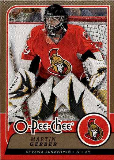 MARTIN GERBER 08-09 UD O-Pee-Chee OPC