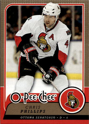 CHRIS PHILLIPS 08-09 UD O-Pee-Chee OPC