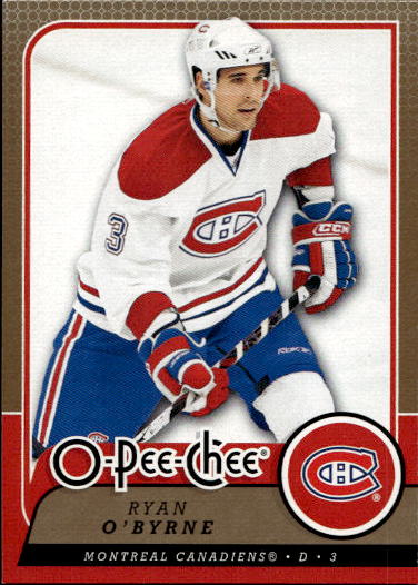 RYAN O'BYRNE 08-09 UD O-Pee-Chee OPC