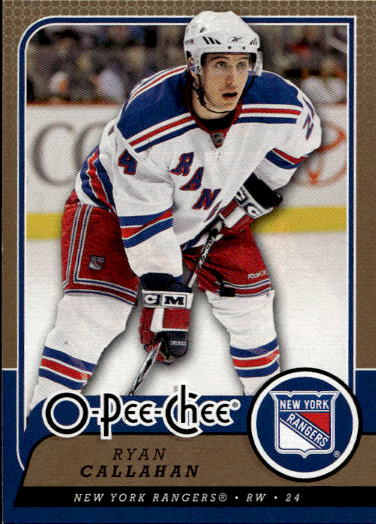 RYAN CALLAHAN 08-09 UD O-Pee-Chee OPC