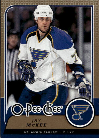 JAY MCKEE 08-09 UD O-Pee-Chee OPC