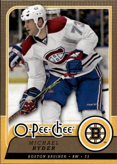 MICHAEL RYDER 08-09 UD O-Pee-Chee OPC