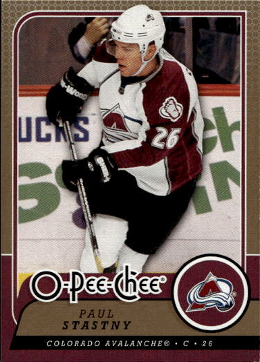 PAUL STASTNY 08-09 UD O-Pee-Chee OPC