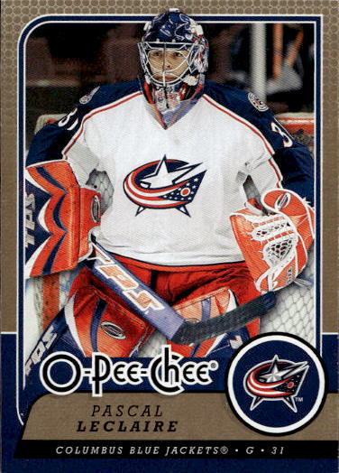PASCAL LECLAIRE 08-09 UD O-Pee-Chee OPC