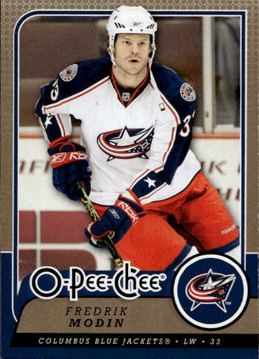FREDRIK MODIN 08-09 UD O-Pee-Chee OPC
