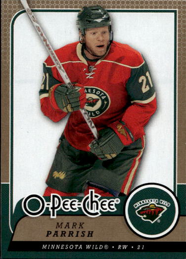 MARK PARRISH 08-09 UD O-Pee-Chee OPC (lehce horší růžek)