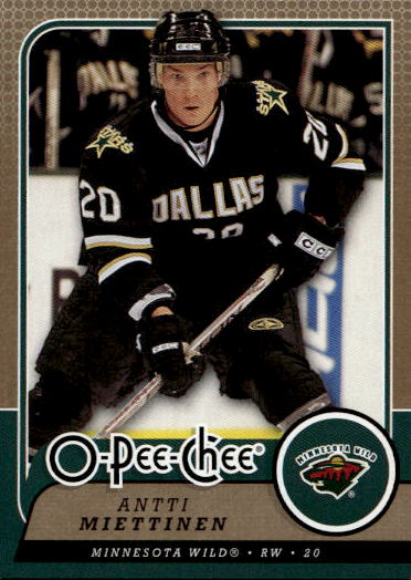 ANTTI MIETTINEN 08-09 UD O-Pee-Chee OPC