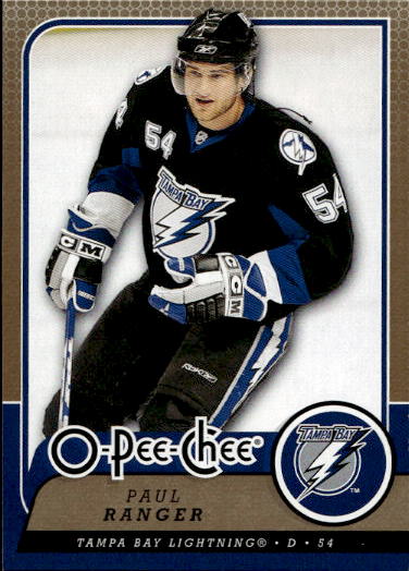PAUL RANGER 08-09 UD O-Pee-Chee OPC
