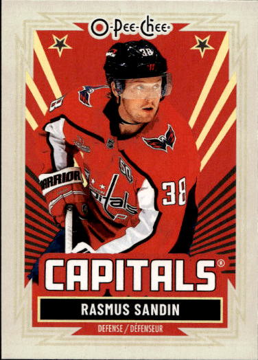 Retro RASMUS SANDIN 25-26 UD O-Pee-Chee OPC
