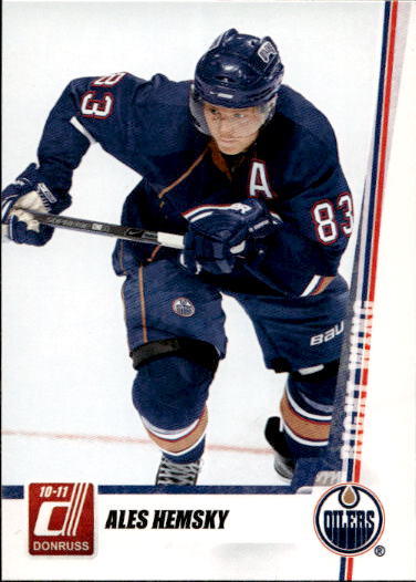 ALEŠ HEMSKÝ 10-11 Panini Donruss Hockey