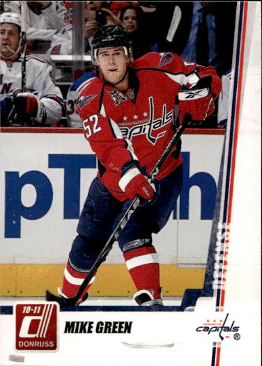 MIKE GREEN 10-11 Panini Donruss Hockey
