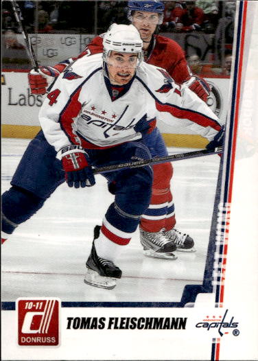 TOMAS FLEISCHMANN 10-11 Panini Donruss Hockey