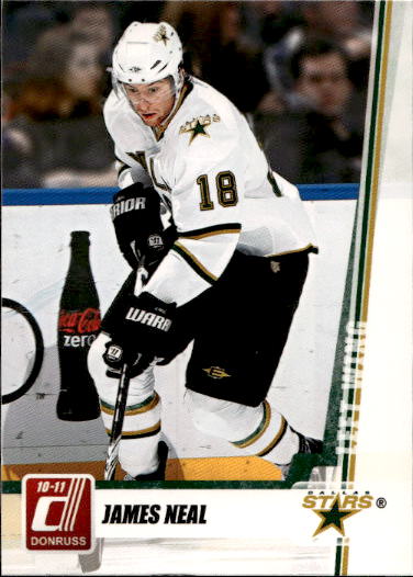 JAMES NEAL 10-11 Panini Donruss Hockey