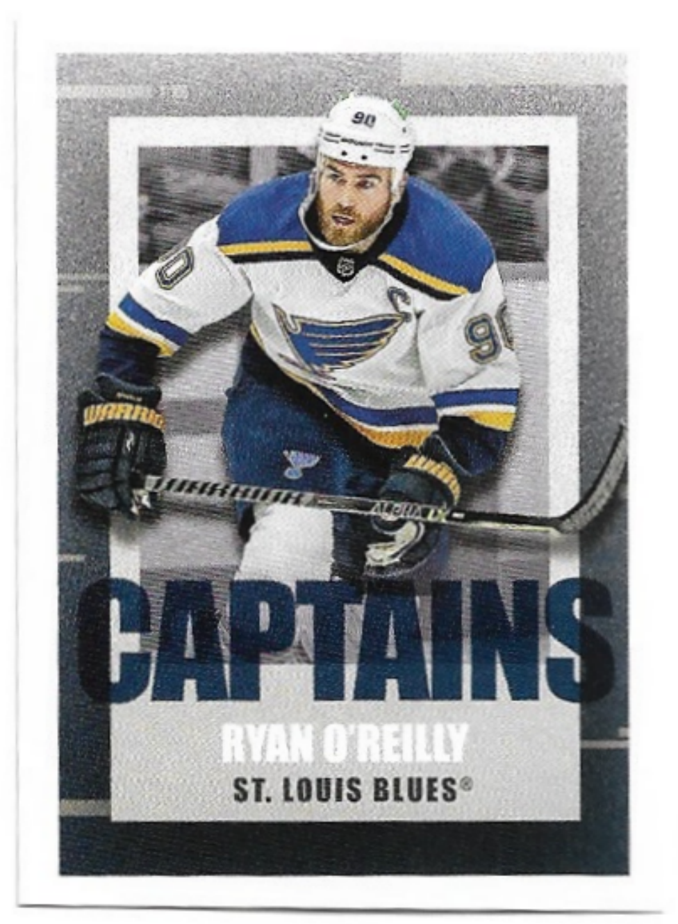 Captains RYAN O'REILLY 2022-23 Topps NHL Sticker Collection Hockey