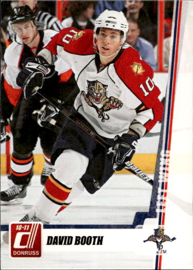 DAVID BOOTH 10-11 Panini Donruss Hockey
