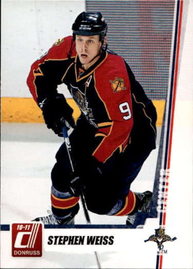 STEPHEN WEISS 10-11 Panini Donruss Hockey