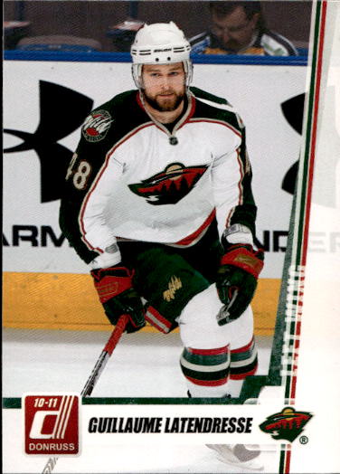 GUILLAUME LATENDRESSE 10-11 Panini Donruss Hockey