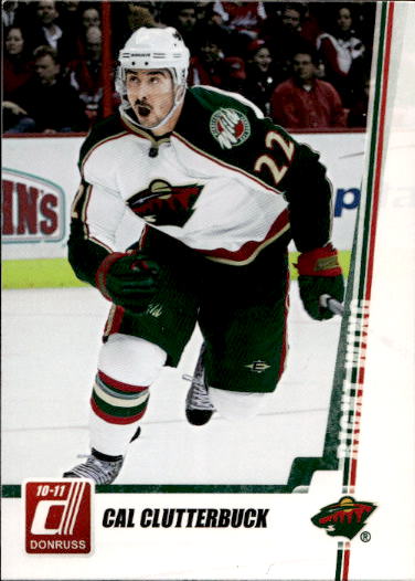 CAL CLUTTERBUCK 10-11 Panini Donruss Hockey