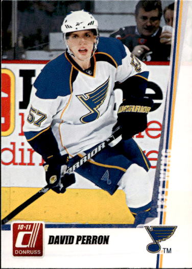 DAVID PERRON 10-11 Panini Donruss Hockey