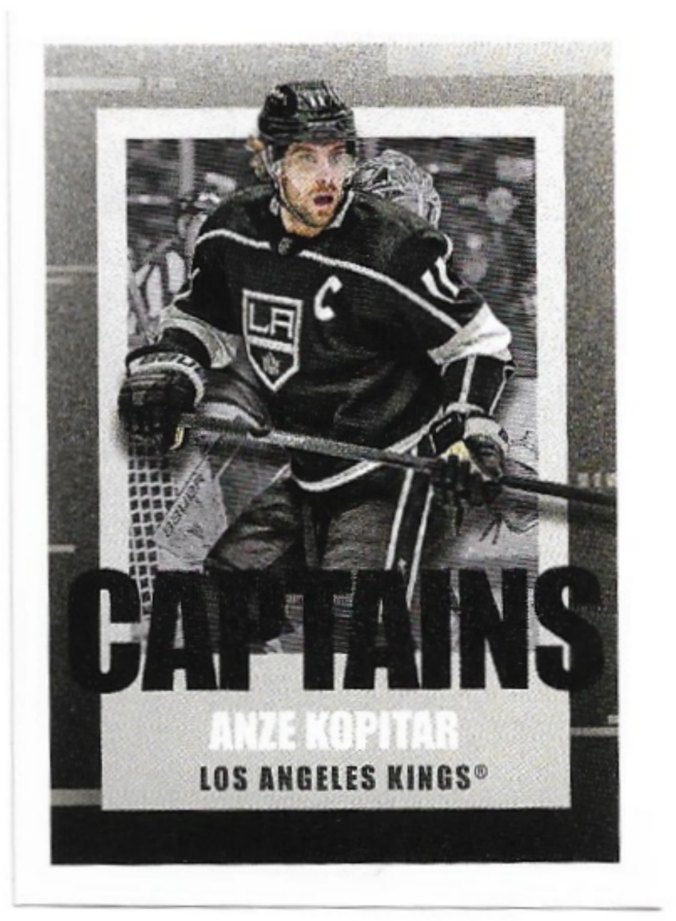 Captains ANZE KOPITAR 2022-23 Topps NHL Sticker Collection Hockey