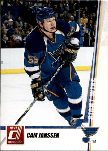 CAM JANSSEN 10-11 Panini Donruss Hockey