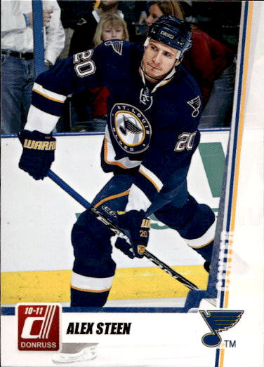 ALEX STEEN 10-11 Panini Donruss Hockey