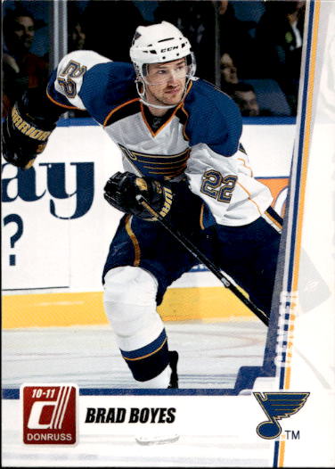 BRAD BOYES 10-11 Panini Donruss Hockey