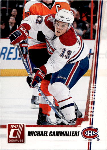 MICHAEL CAMMALLERI 10-11 Panini Donruss Hockey