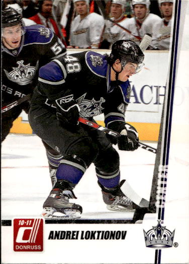 ANDREI LOKTIONOV 10-11 Panini Donruss Hockey