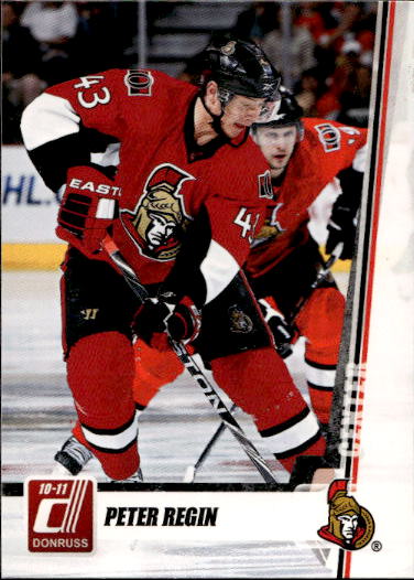 PETER REGIN 10-11 Panini Donruss Hockey