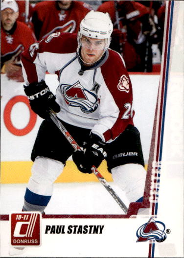 PAUL STASTNY 10-11 Panini Donruss Hockey