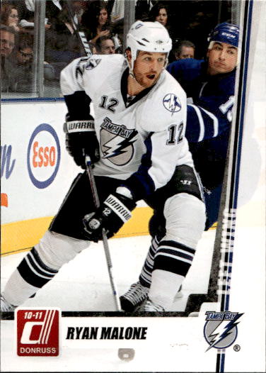 RYAN MALONE 10-11 Panini Donruss Hockey