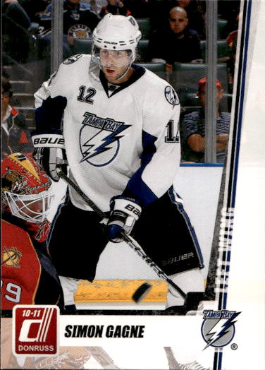 SIMON GAGNE 10-11 Panini Donruss Hockey