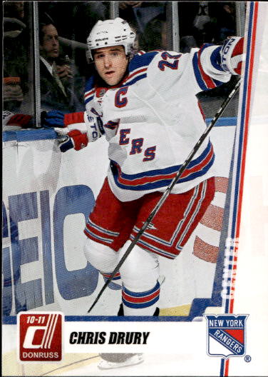 CHRIS DRURY 10-11 Panini Donruss Hockey