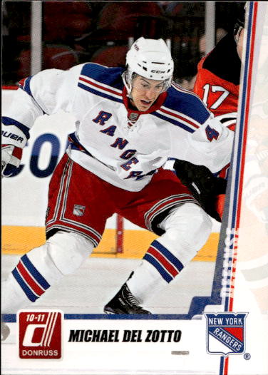 MICHAEL DEL ZOTTO 10-11 Panini Donruss Hockey