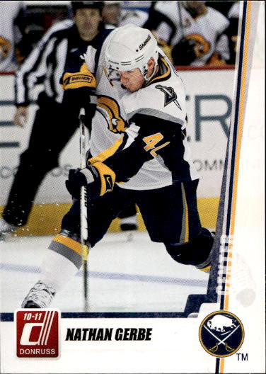 NATHAN GERBE 10-11 Panini Donruss Hockey