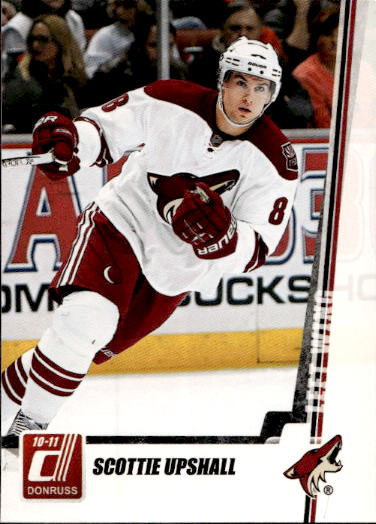 SCOTTIE UPSHALL 10-11 Panini Donruss Hockey