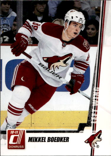 MIKKEL BOEDKER 10-11 Panini Donruss Hockey
