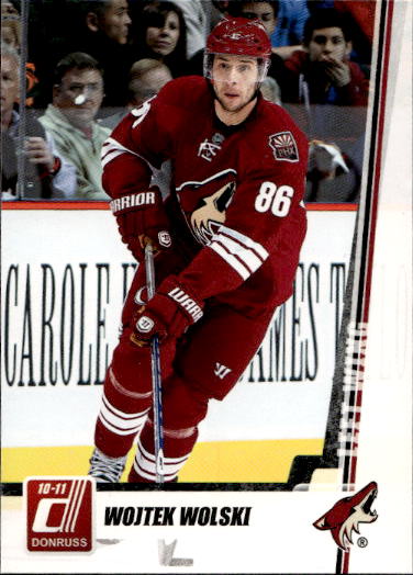WOJTEK WOLSKI 10-11 Panini Donruss Hockey