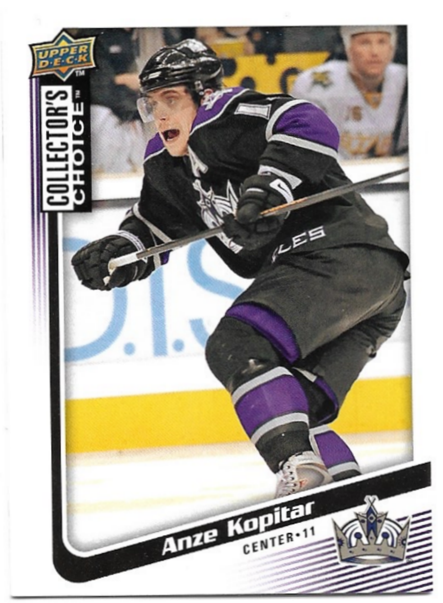 ANZE KOPITAR 09-10 UD Collector's Choice