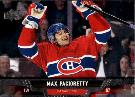 MAX PACIORETTY 13-14 UD Series 1