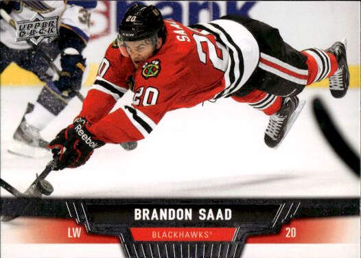 BRANDON SAAD 13-14 UD Series 1