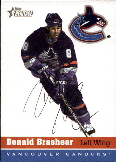 DONALD BRASHEAR 00-01 Topps Heritage