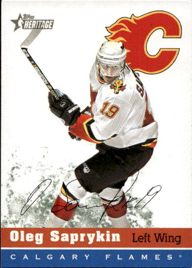 OLEG SAPRYKIN 00-01 Topps Heritage