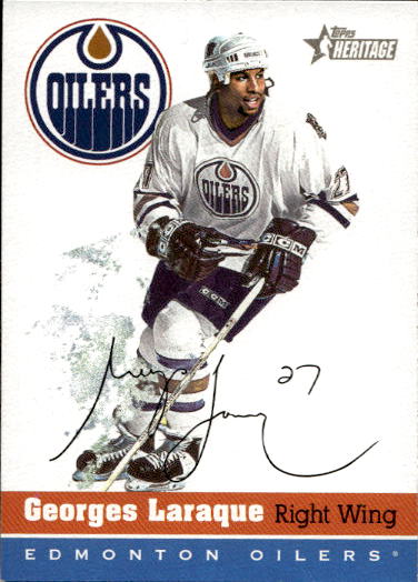 GEORGES LARAQUE 00-01 Topps Heritage