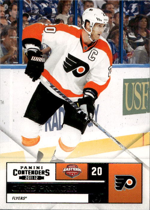CHRIS PRONGER 11-12 Panini Playoff Contenders